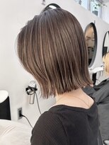 ヒビヲ(HIBIO)&nbsp;ブラウンカラーミルクティーベージュブリーチなしダブルカラー