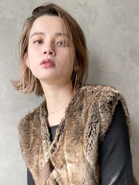 シオン(shion) 小顔秋色くすみベージュ透明感カラーオリーブカラー_38993