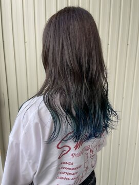 キャンパス(CANPUS) ロング裾カラー