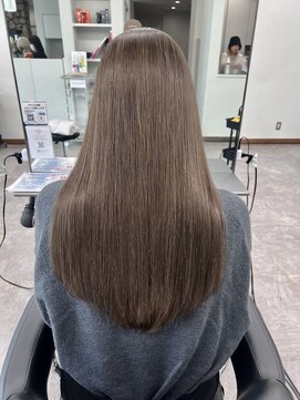 ガルボヘアー 桟橋店(garbo hair) オリーブベージュ　カラー　カクテルトリートメント　ガルボ桟橋
