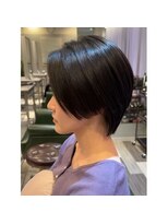 ランソ(RUNSO)&nbsp;大胆イメチェンスタイル♪大人ショートカット♪