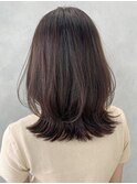 マロンベージュメルティカラー似合わせカット_ba480361