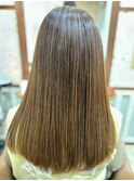 【美髪】ワイドバング縮毛矯正酸熱縮毛髪質改善