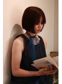 *ぱっつんボブ×外国人風*