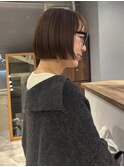mini bob / straight perm