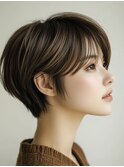 小顔ショート#ショート#ボブ#30代#40代