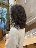 簡単スタイリングパーマ レイヤーパーマ