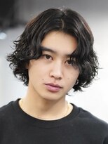 フィフスパーク(fifth PARK) 渋谷スパイラルパーマ波巻きパーマメンズボブウルフ19時以降