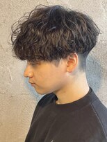 ニアウ 高崎店(Niau)&nbsp;メンズマッシュシャドウパーマ群馬高崎眉毛韓国刈り上げ無造作