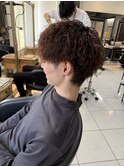 メンズマッシュ×ツイストスパイラルパーマ マッシュパーマ