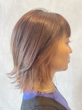 カミビト 奈良生駒店(KamiBito) ミディアムレイヤースタイル