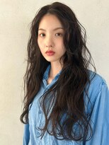 カナン 銀座(CANAAN)&nbsp;ルーズパーマ　ロングパーマ　アッシュブラウン