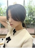 韓国風/顔周りカット/レイヤーカット