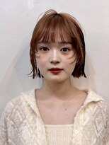 ファルベ(Farbe)&nbsp;ミディアムヘア/暗めカラー/グランマッシュ/デザインカラー