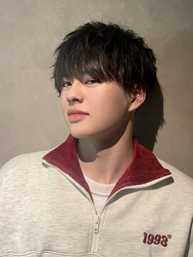 ビューエヒメ(VIEW EHIME) 韓国フェザーショートブルーブラック10代20代30代