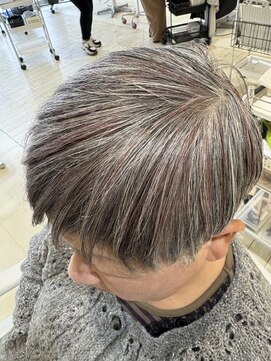 ボブインターナショナル(bob international) ピンクベージュメッシュ