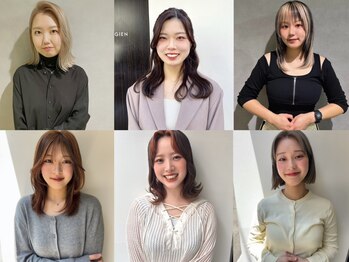 ジアン(GIEN)の写真/男性には話しにくいことも、女性同士だから話せる悩みもあります。ここは女性スタイリストだけのお店です♪