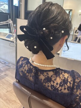 カイノ いずみおおつCITY店(KAINO) シンプル上品なお呼ばれヘア