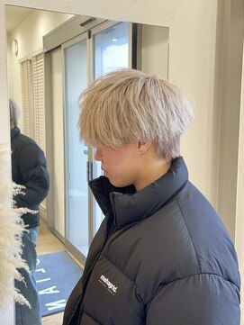 リアン(LIAN) ハイライトカラーミルクティーベージュケアブリーチダブルカラー