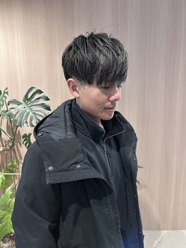 オン キャナルシティ博多前店(on) 【哉汰】ホワイトメッシュ/ハイライト/メンズマッシュ20代