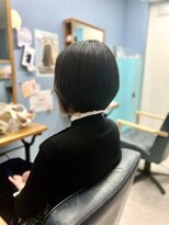 リマイル(remile) レイヤーボブ×インナーカラー