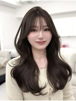 アマトウキョウスマートサロン(AMA TOKYO×Smart Salon)&nbsp;韓国スタイル/ナチュラルくびれヘア_くびれ巻き_レイヤーカット