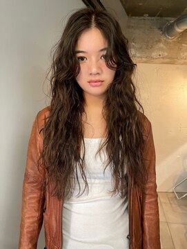 コードプラスリム(CODE+LIM) スパイラルパーマ/オリーブカラー/ブリーチなしダブルカラー