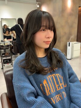 マシェリ バイ ハセ(ma cherie by HASE) レイヤーカット × ナチュラルカラー