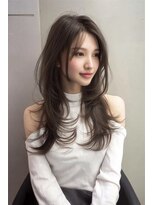 ケイト(kate)&nbsp;【kate 大宮】オリーブグレージュ×ザクザクレイヤー