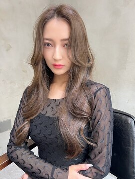 エイミー(Aimee) Aimee町田 韓国風巻き×ミルクティーベージュ