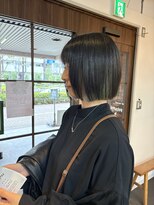 ポタム 東中野(potamu)&nbsp;ミニボブにインナーカラー