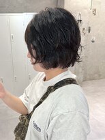 ドアホワイト(door white)&nbsp;【doorwhite 新松戸 Kanna】ミニボブ×パーマ