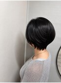 大人丸みショートボブ2606