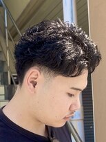 コハク(COHAQ BEAUTY AND RESORT)&nbsp;メンズショート×テーパーフェード