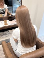 ニュースエン(newseN:) ミルクティーベージュ/ダブルカラー/ケアブリーチ/髪質改善/新潟