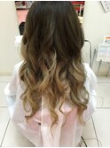 外国人風グラデーションカラー☆