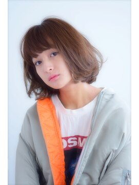 トリッカバルコニー ハヤマ(tricca Balcony Hayama) 『グラスベールカラー』 ナチュラルクリアボブ