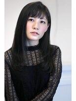 スパリブール(Spalibur)&nbsp;大人可愛い黒髪ストレートヘア