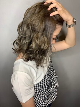 ソース ヘア アトリエ 京橋(Source hair atelier) 【SOURCE】切りっぱなし波ウェーブ