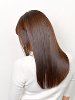 ネオリーブエクラ 上野御徒町店(Neolive eclat)&nbsp;縮毛矯正ロング　メルティカラー美髪