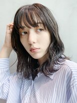 アイティー バイ アルバム 中野店(IT by ALBUM)&nbsp;ナチュラルミディ_クールショートピンクベージュボブルフ_58089