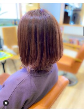 エン(enn) 【enn】ピンク×ベージュ