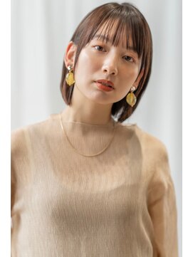 オースティン 門前仲町(AUSTIN) 前髪かき上げイメチェンイヤリングカラーラベンダーカラーくびれ