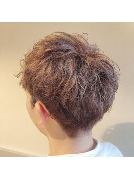 ムード カナザワ(mood kanazawa) 2ブロックマッシュショート☆ピンクヴァイオレット