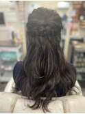 ロングヘアアレンジ