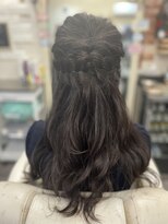 ヘアーグローニーマルイチ(Hair GloW 201) ロングヘアアレンジ