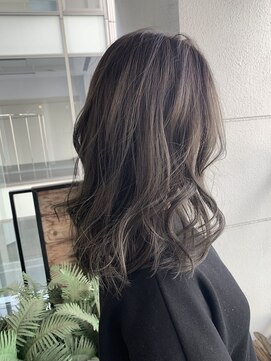 ヘア イズム 表参道(HAIR ISM) オリーブブラウンカラー