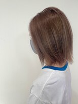 アングゥギャラリー(ungu GALLERY)&nbsp;外ハネボブ／ベージュカラー／ダブルカラー