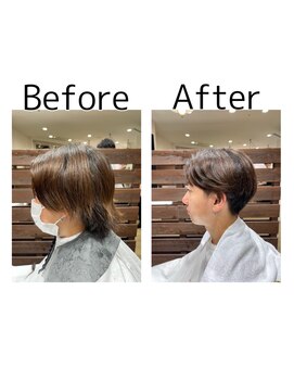 ヨシザワインク プレミアム 横浜 桜木町店(YOSHIZAWA Inc. PREMIUM) 刈り上げツーブロック