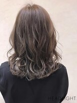 アーサス バイ ヘッドライト 松戸店(ursus by HEADLIGHT) ミディアムレイヤー×チェリーブラウンカラーデジタルパーマ美髪